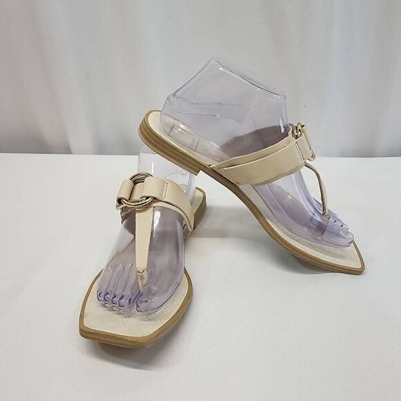 Dolce Vita Size 8.5 Ilene Cream Sandals M - Picture 2 of 10